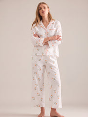 Cotton Gauze Sprig Floral Pajama Set #color_Sprig Floral