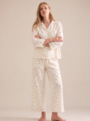 Chili Print Cotton Pajama Set #color_Chili Print
