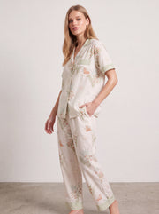Bamboo Cotton Gauze Short Sleeve Pajama Set